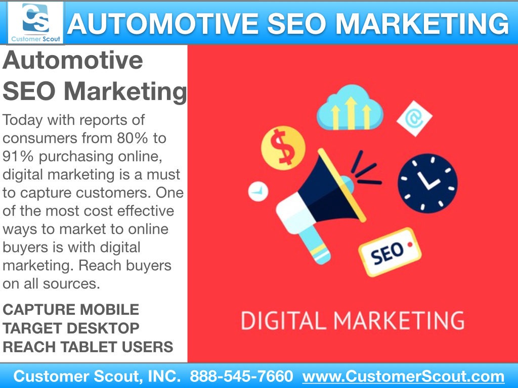 Customer Scout Auto SEO Digital Marketing